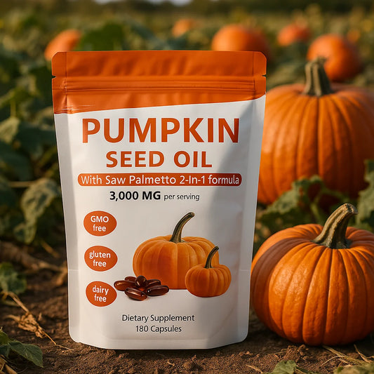 Pumpkin Seed Oil Softgels (60 Days)